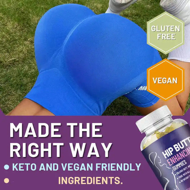 Good Quality Healthcare Supplements Butt Enlargement And Breast Enlargement Gummies Hip And Big Butt Enlargement Gummies