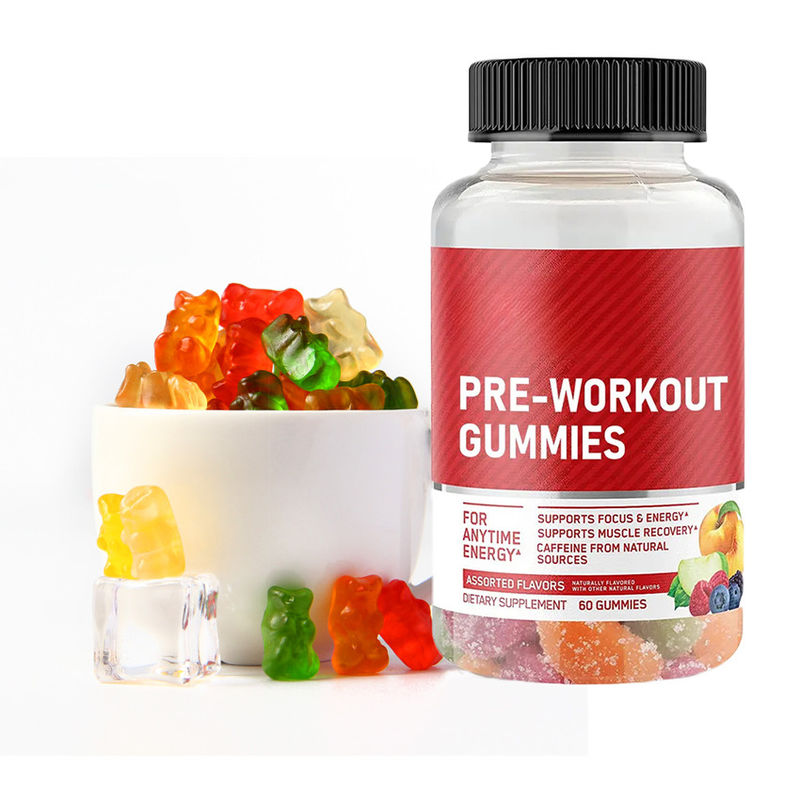 Oem Private Label Vegan Supplements Amino Energy Gummies To Support Focus Muscle Recovery