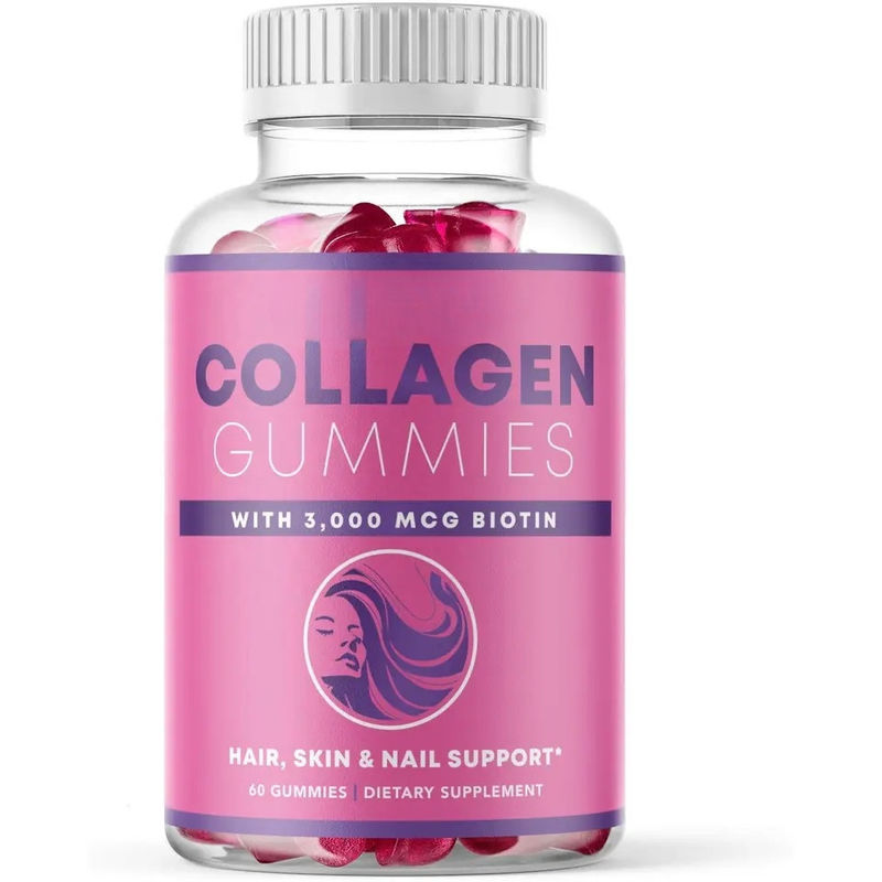 Health Care Private Label Gmp Factory Skin Whitening Multivitamin Collagen Supplement Gummy Candy