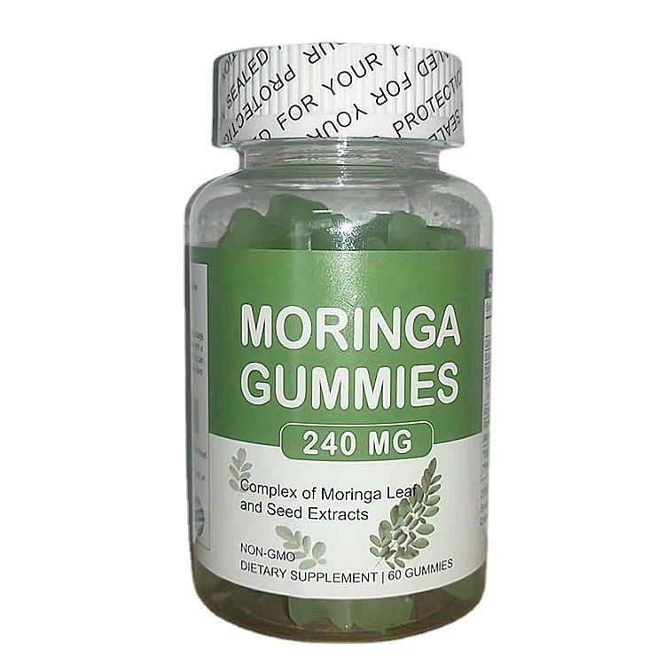 Oem Vegan Supplement Gummy Moringa Gummies For Antioxidant Energy And Immune Support