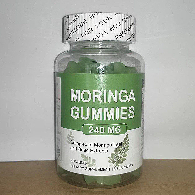 Oem Vegan Supplement Gummy Moringa Gummies For Antioxidant Energy And Immune Support