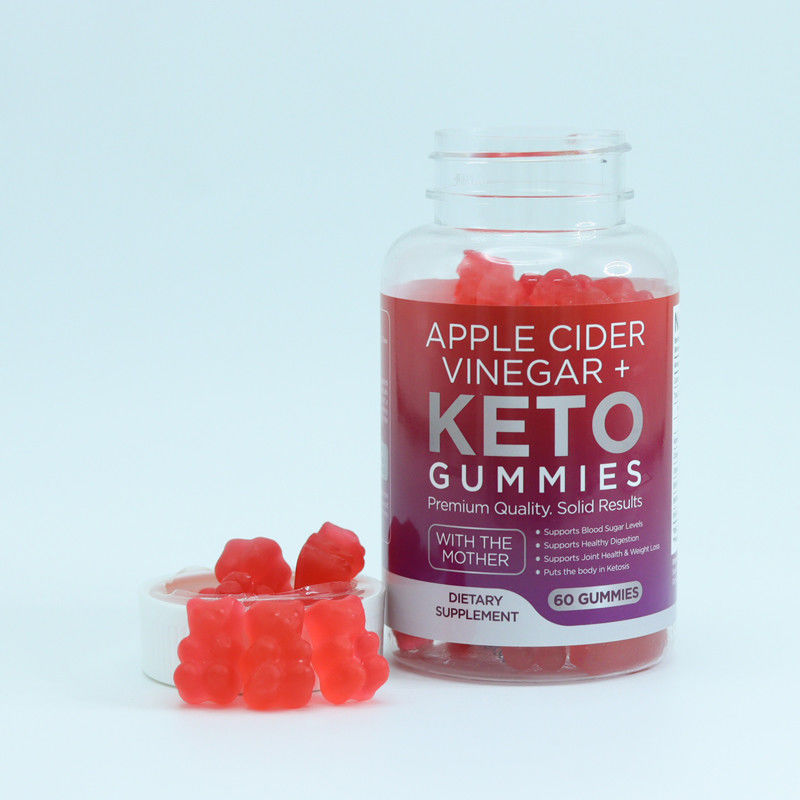 Oem Private Label Supplements 60 Counts Apple Cider Vinegar Acv Keto Bhb Gummies Jelly Candy Gummy
