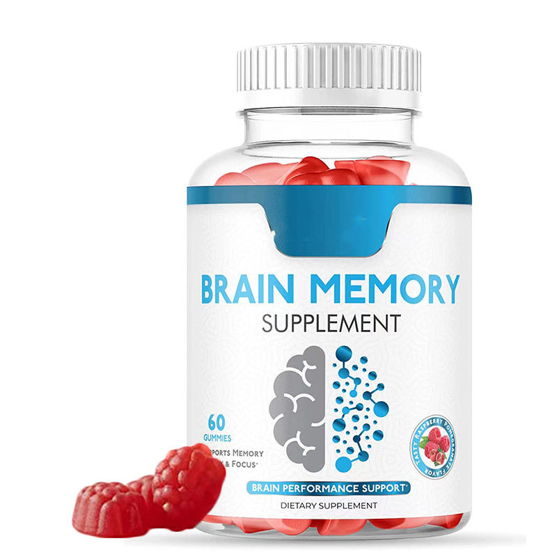 Oem Private Label Vegan Gummy Candy Focus Enhance Memory Nootropics Brain Booster Supplement Nootropic Gummies