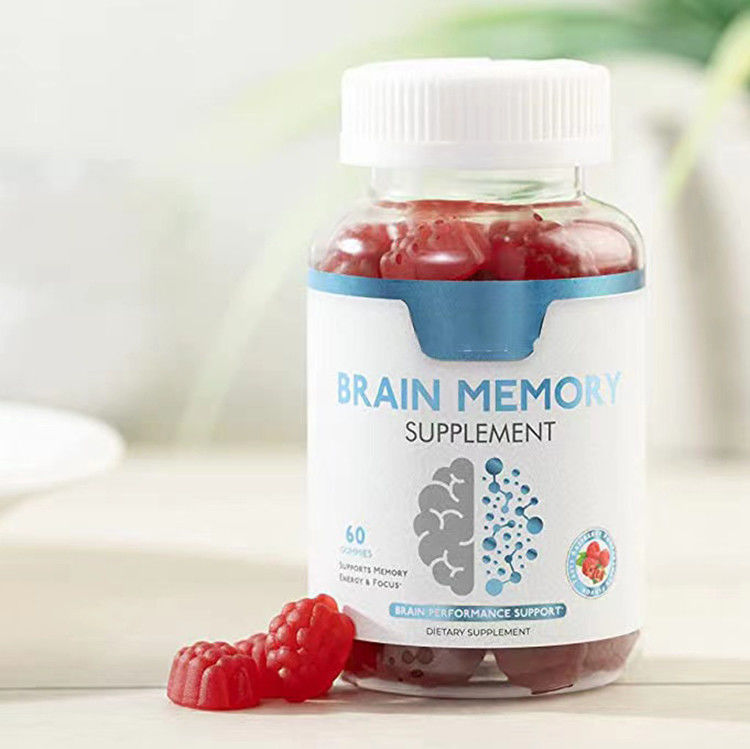 Oem Private Label Vegan Gummy Candy Focus Enhance Memory Nootropics Brain Booster Supplement Nootropic Gummies