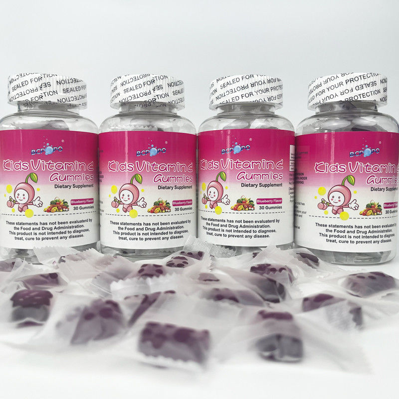 Private Label Oem Sugar-free Children Immunity Supplement Vitamin C Gummy For Kids