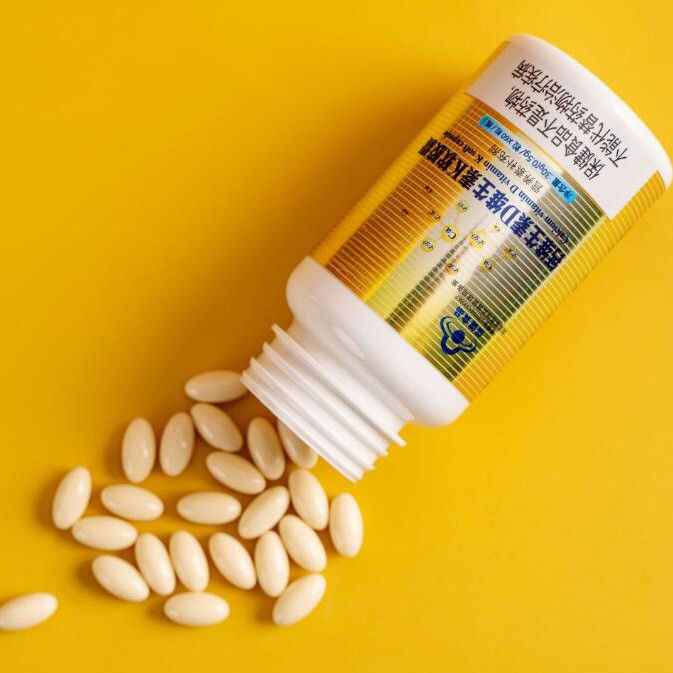 Oem Customized Capsules Immune Support Bone Health Calcium And Vitamin D3 K2 Softgel