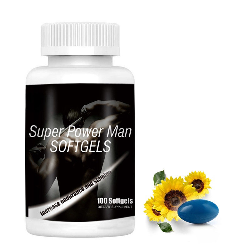 Oem Private Label Customized Formula Hot Sales Man Supplements Super Power Softgel Capsules