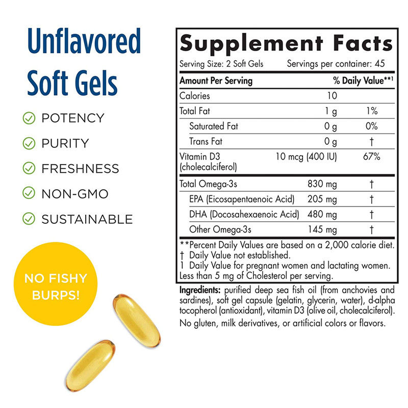 Oem Pregnancy Supplement Dha/epa Omega 3 Softgel To Supports Brain Development In Babies During Pregnancy