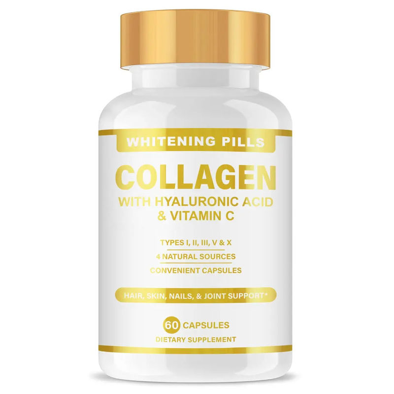 Oem Multi Hydrolyzed Collagen Capsules For Anti-aging And Skin Beauty Collagen Powder Softgel Capsules Supplements