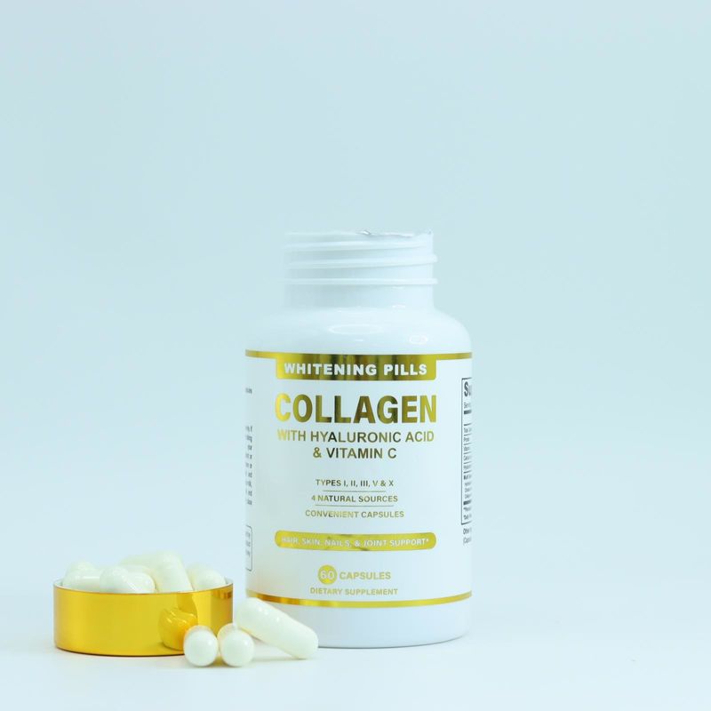 Oem Multi Hydrolyzed Collagen Capsules For Anti-aging And Skin Beauty Collagen Powder Softgel Capsules Supplements