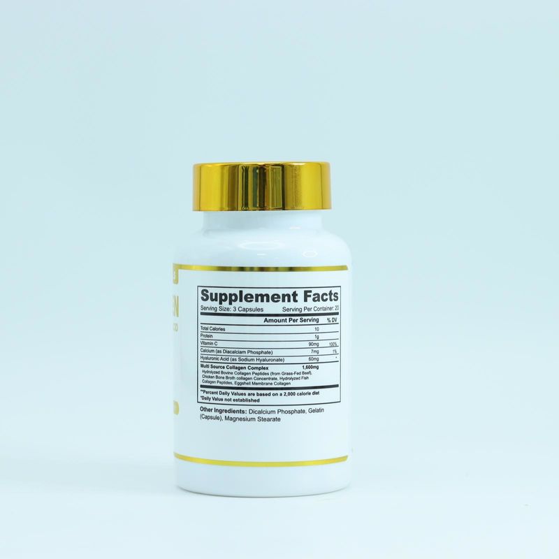 Oem Multi Hydrolyzed Collagen Capsules For Anti-aging And Skin Beauty Collagen Powder Softgel Capsules Supplements