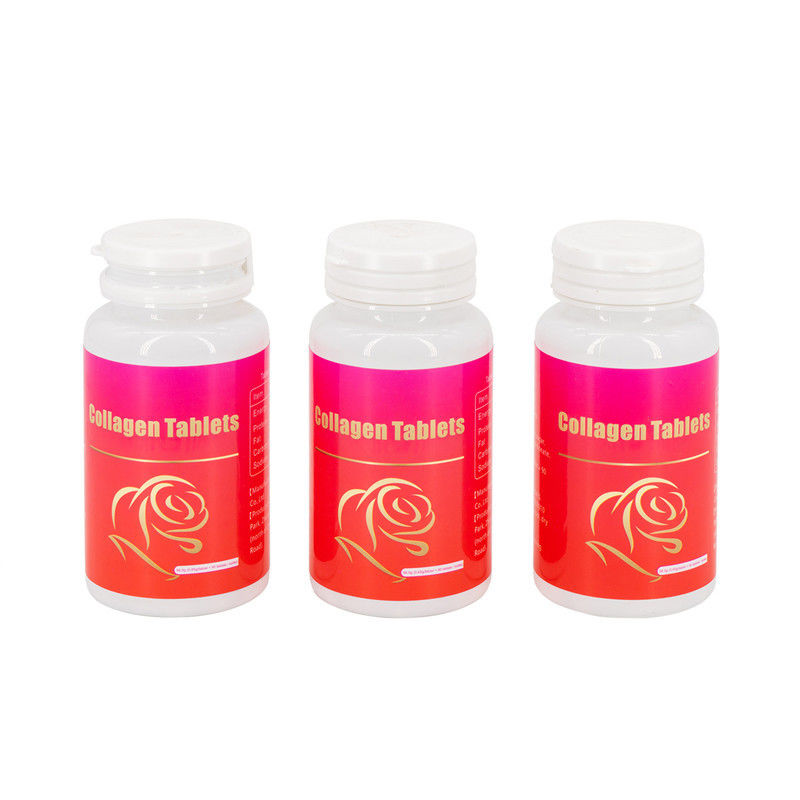Oem Private Label Customized Formula Supplements Skin Whitening Capsules Chewable Swallow Collagen Tablet