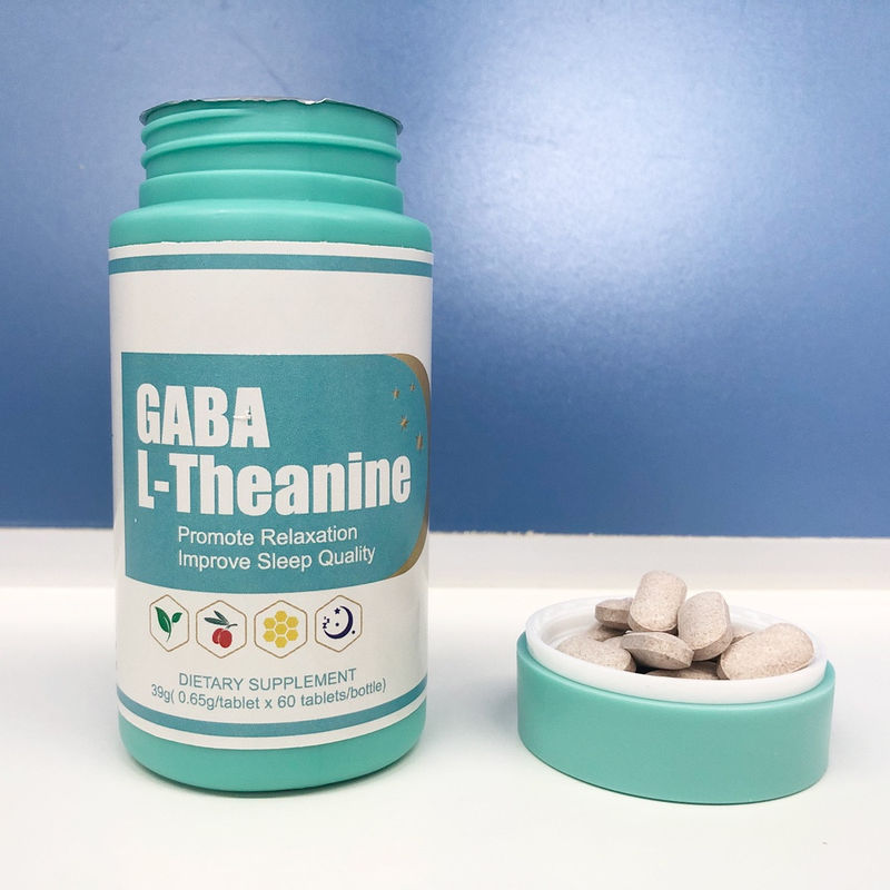 Natural Healthy Gaba L-theanine Tablet Capsule To Protect Brain Nerve And Promote Sleep
