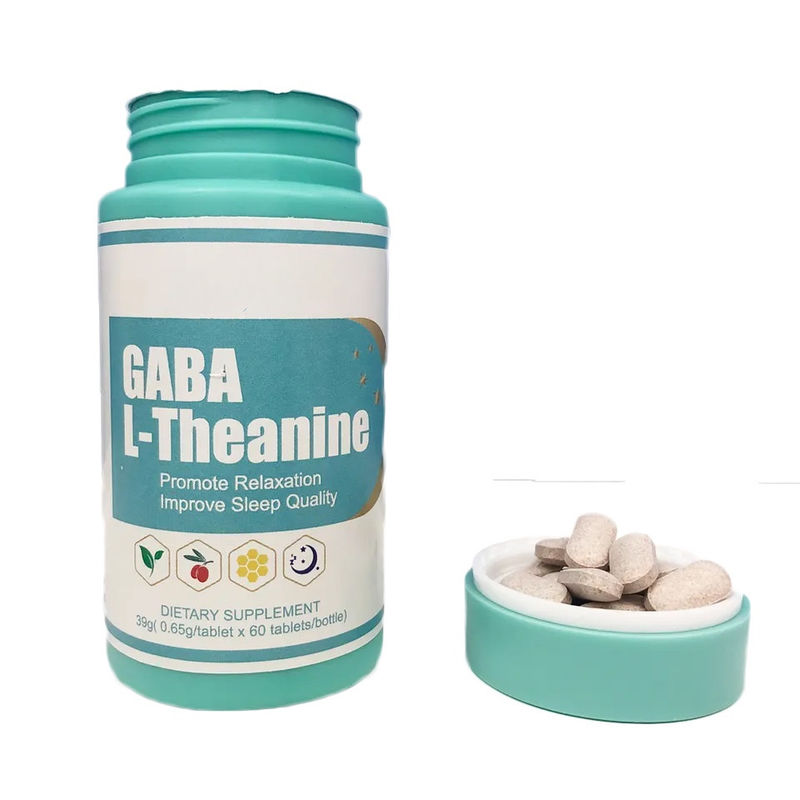 Natural Healthy Gaba L-theanine Tablet Capsule To Protect Brain Nerve And Promote Sleep
