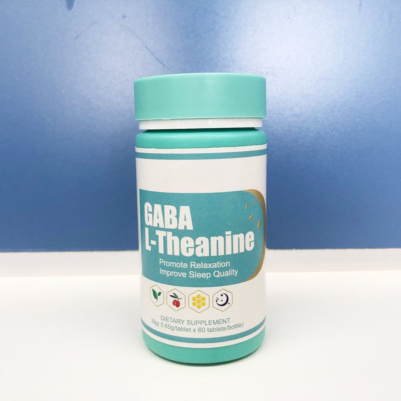 Natural Healthy Gaba L-theanine Tablet Capsule To Protect Brain Nerve And Promote Sleep